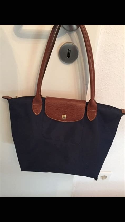 longchamp tasche blau|longchamp pouch original.